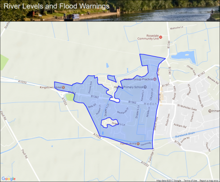 Burstwick Drain At Hedon West Flood Alerts And Warnings The UK