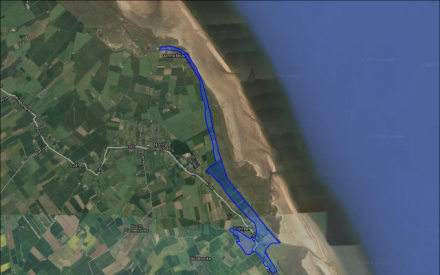 Areas near to the sea defences from Donna Nook to Saltfleet :: Flood ...