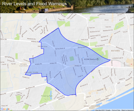 River Levels UK - river and sea level monitoring stations, flood alerts ...