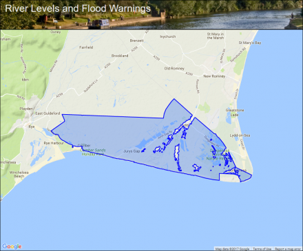 Coast From Dungeness To Rye :: Flood Alerts And Warnings :: The Uk 