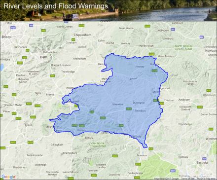 Salisbury Plain Map Uk Groundwater Flooding In The Salisbury Plain Area :: Flood Alerts And  Warnings :: The Uk River Levels Website