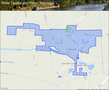 Holderness Drain and Leven Drain in Leven village :: Flood alerts and ...