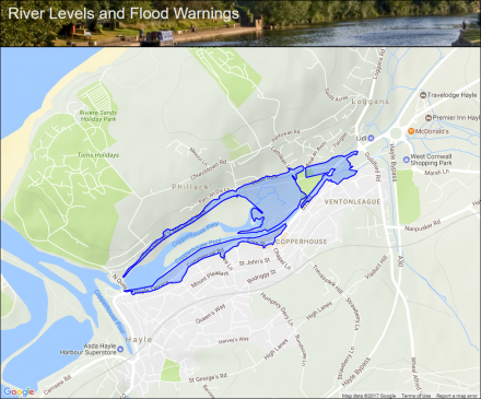 North Cornwall Coast At Copperhouse Pool Hayle :: Flood ...