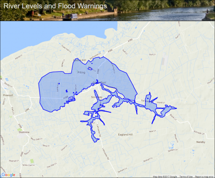 Pilling Water and Ridgy Pool at Pilling :: Flood alerts and warnings ...