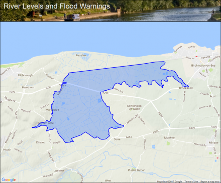 Chislet Marshes and Wade Marsh :: Flood alerts and warnings :: the UK ...