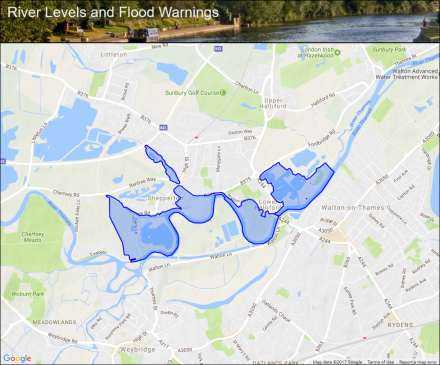 Properties closest to the River Thames from Shepperton Lock to Beasley ...