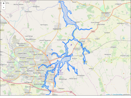 River Cole, Dorcan Brook and South Marston Brook :: Flood alerts and ...