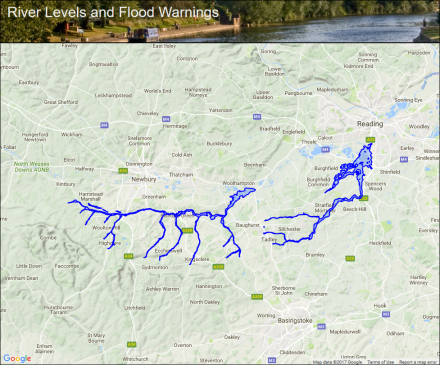 River Enborne and Foudry Brook :: Flood alerts and warnings :: the UK River ...