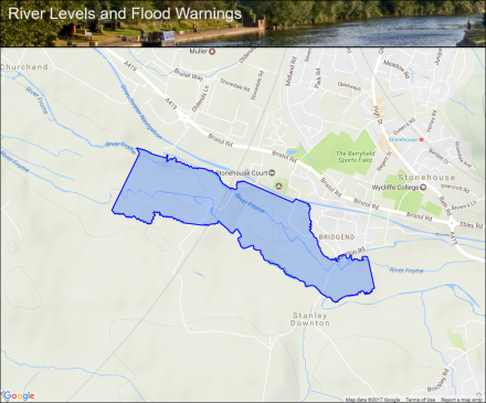 River Frome at Stonehouse and Bridgend :: Flood alerts and warnings ...