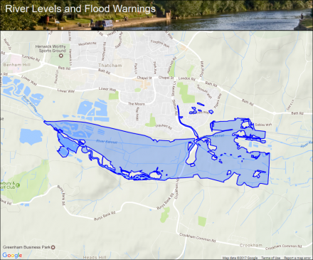 River Kennet for Thatcham and Colthrop :: Flood alerts and warnings ...
