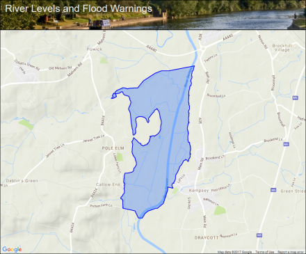 River Severn at Court Meadow, Kempsey and Callow End :: Flood alerts ...