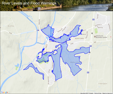 River Severn at Tewkesbury :: Flood alerts and warnings :: the UK River ...