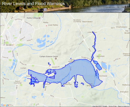 River Thames at Clifton Hampden, Dorchester and Little Wittenham ...