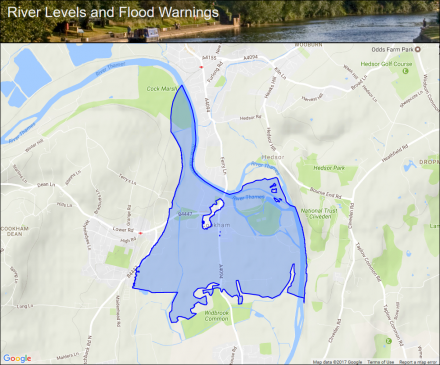 River Thames At Cookham :: Flood Alerts And Warnings :: The Uk River 