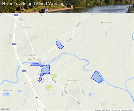 River Ure at Boroughbridge :: Flood alerts and warnings :: the UK River ...