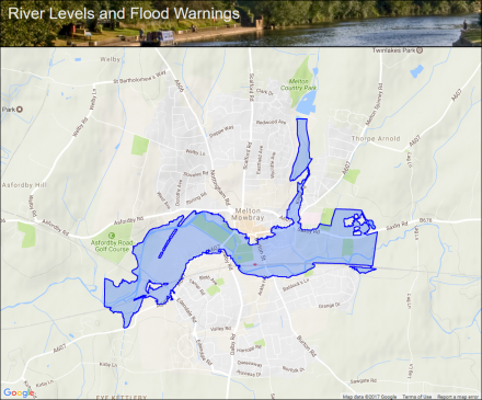 River Wreake at Melton Mowbray :: Flood alerts and warnings :: the UK ...