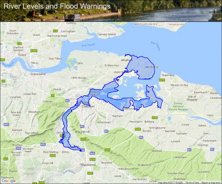 Flood Warning Tidal Medway Medway Estuary And Isle Of Grain 