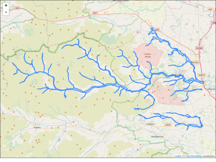 Upper River Swale :: Flood alerts and warnings :: the UK River Levels