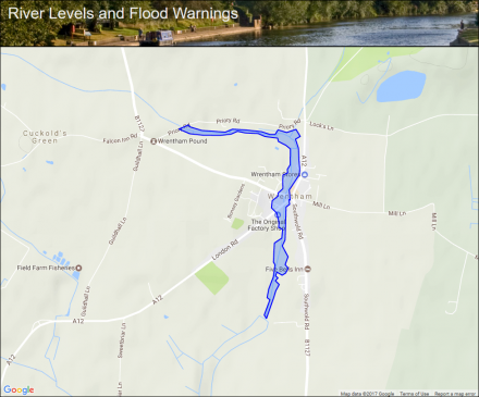 wrentham watercourse flood